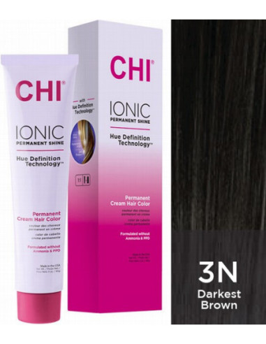 CHI IONIC Permanent Glans - 3N 89g