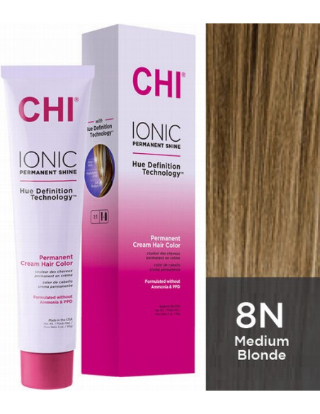 CHI IONIC Permanent Glans - 8N 89g
