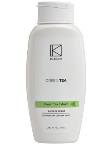 Grøn te-brusescrub 300 ml