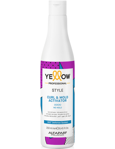 YELLOW STYLE CURL&MOLD leave-in creme...