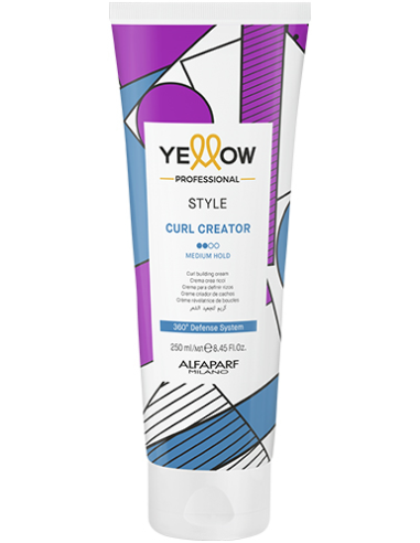 YELLOW STYLE CURL CREATOR creme med...