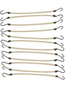 Hårelastikker, med krog,...