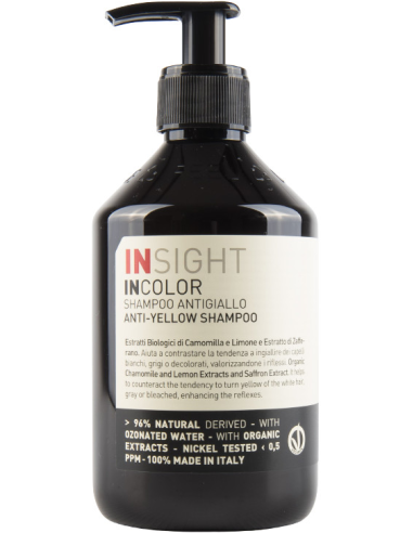 INSIGHT INCOLOR Anti-gul shampoo 400ml