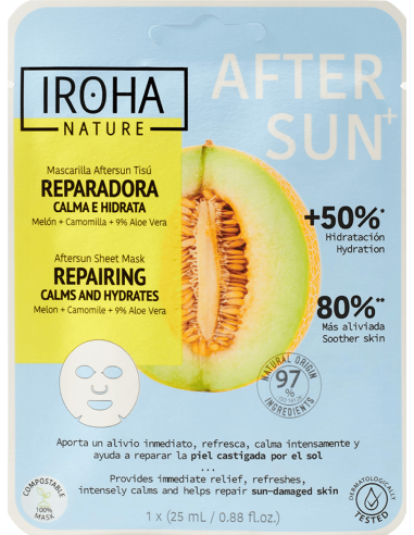 IROHA NATURE Ansigtsmaske efter...