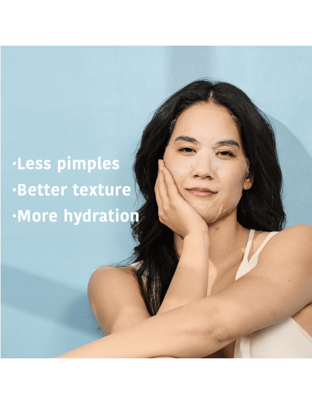 IROHA NATURE ACNE PRONE Maske med salicylsyre til fedtet hud med akne 20 ml
