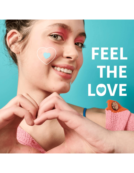 IROHA NATURE ACNE PRONE FUN Plaster med salicylsyre til behandling og forebyggelse af akne 15 stk/pakke.