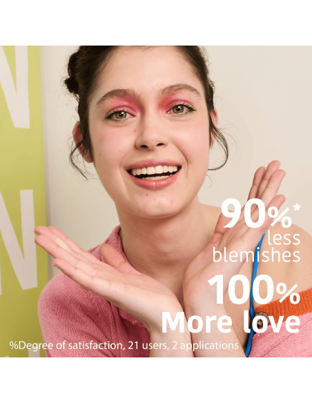 IROHA NATURE ACNE PRONE FUN Plaster med salicylsyre til behandling og forebyggelse af akne 15 stk/pakke.