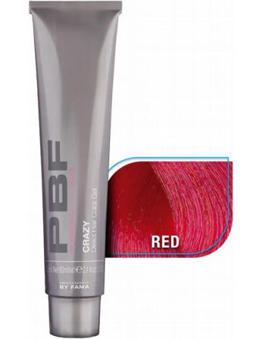 PBF COLOR CRAZY - Rød 60ml