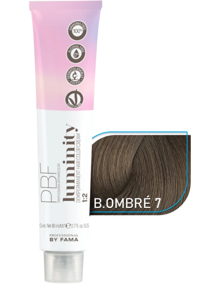 LUMINITY blond ombre 7 dmedium blond - tonējošā matu krāsa 80ml