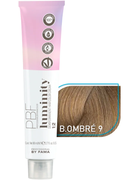 LUMINITY blond ombre 9 very light blond - tonējošā matu krāsa 80ml