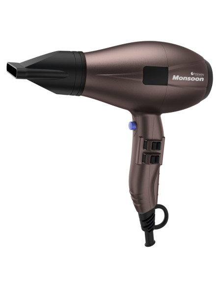 Hårtørrer Monsoon AC-motor, 2000W-2400W, 3 temperaturindstillinger