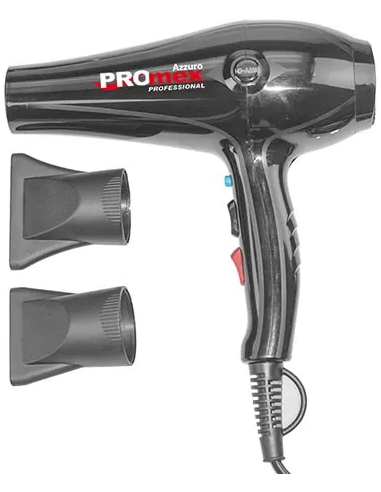 PROMEX Hårtørrer Azzuro, 2200W, 2 dyser