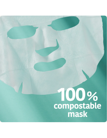IROHA NATURE Afgiftende/Biologisk Trækul Ansigtsmaske 20ml