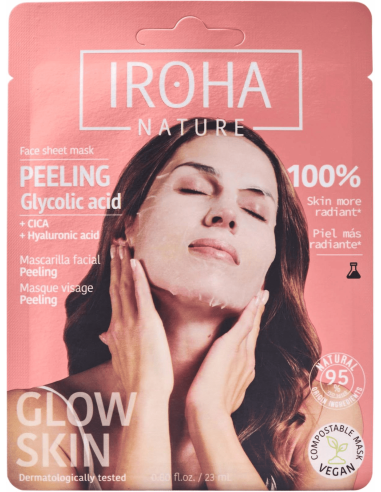 IROHA NATURE Peeling ansigtsmaske med...