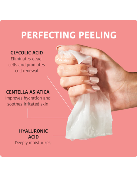 IROHA NATURE Peeling ansigtsmaske med glykolsyre 23 ml