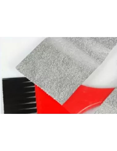 Aluminiumsfolie med en transparent...