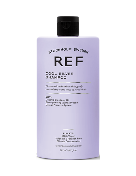 REF - Cool Silver - shampoo til neutralisering af gult pigment 285 ml
