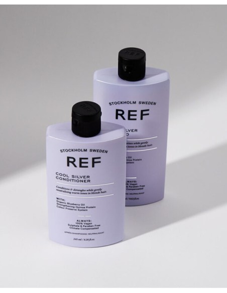 REF - Cool Silver - shampoo til neutralisering af gult pigment 285 ml
