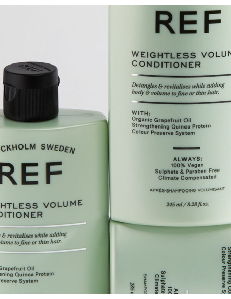 REF - Weightless Volume - volumengivende shampoo til hår 285 ml