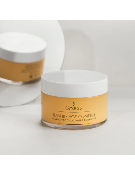 RE-WHITE AGE CONTROL Balm til øjne, læber og ansigt, fjerner makeup og renser i dybden, 150 ml