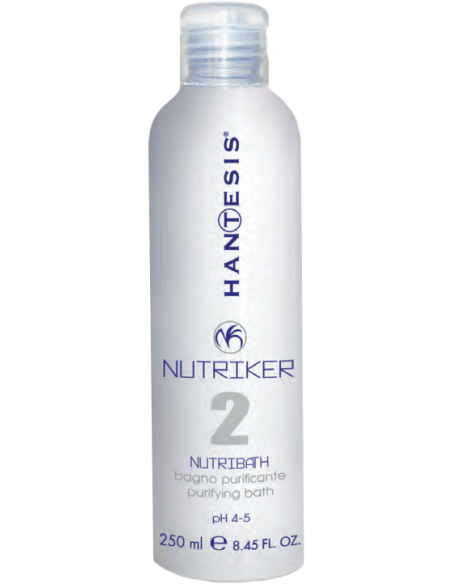 NUTRIBATH 2 Shampoo til forbedring af hårstrukturen, skånsomt rensende pH 4-5 250 ml