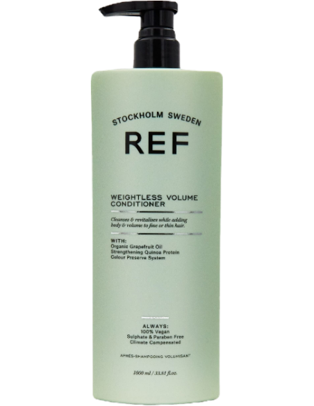 REF - Weightless Volume - voluminerende balsam til hår 1000 ml