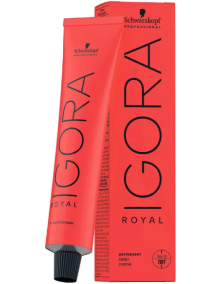 IGORA ROYAL 6-12 tumši blonds sudrabpelēkais pelnu tonis 60ml