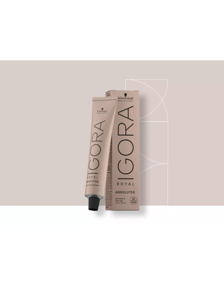 IGORA ROYAL Absolutes 9-60 ļoti gaiši blonds šokolādes dabiskais tonis 60ml