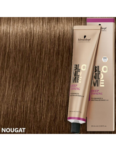 BLONDME Dybdetonende - Nougat 60ml