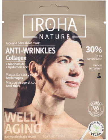 Iroha Nature ansigts- og halsmaske...