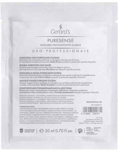PURESENSE GLOBAL Ansigtsmaske,...