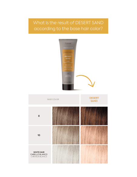 TEKNIA CREATIVE COLOR - ØRKENSAND Toningmaske 250ml