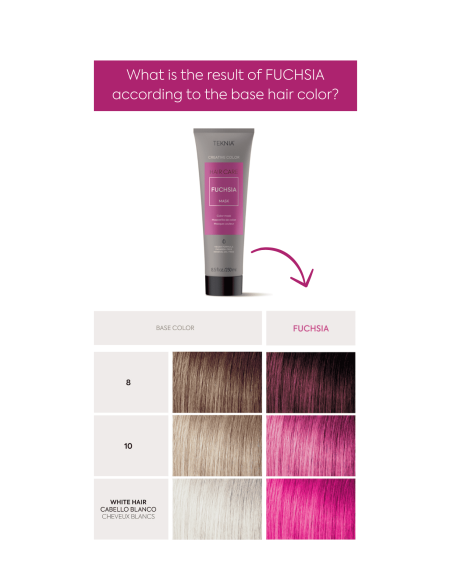 TEKNIA CREATIVE COLOR - FUCHSIA Toningmaske 250ml
