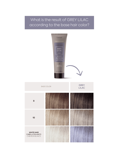TEKNIA CREATIVE COLOR - GRÅ LILA Farvemaske 250ml