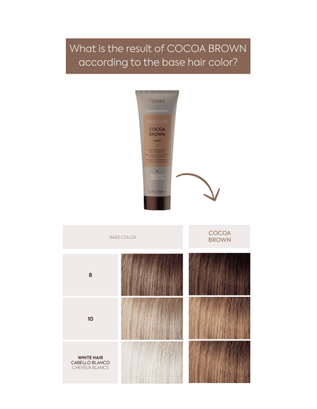 TEKNIA COLOR REFRESH - COCOA BROWN Toningmaske 250ml