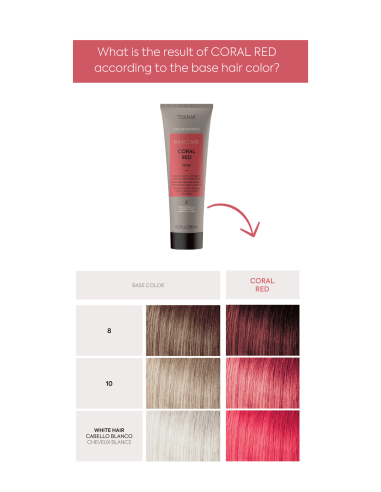 TEKNIA COLOR REFRESH - KORAL RØD...