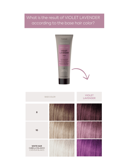 TEKNIA COLOR REFRESH - VIOLET LAVENDEL Toningmaske 250ml