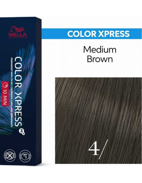 Wella Color Xpress 4/ – permanent hårfarve, 60 ml