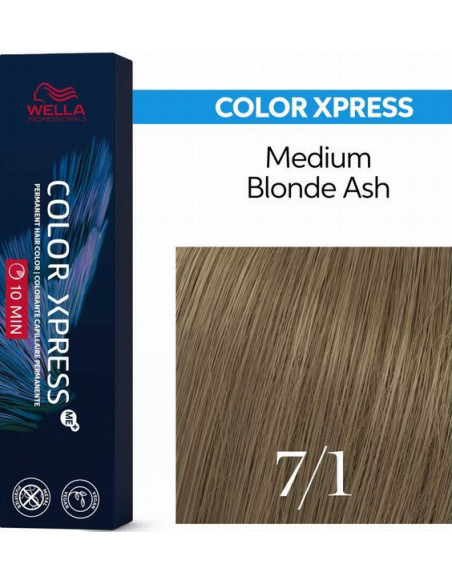 Wella Color Xpress 7/1 – permanent hårfarve, 60 ml