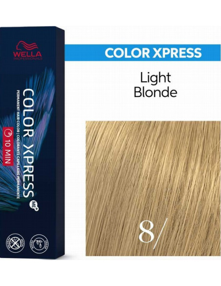 Wella Color Xpress 8/ – permanent hårfarve, 60 ml