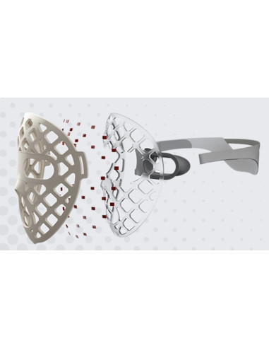 SKEEN LED-maske til foryngelse af...