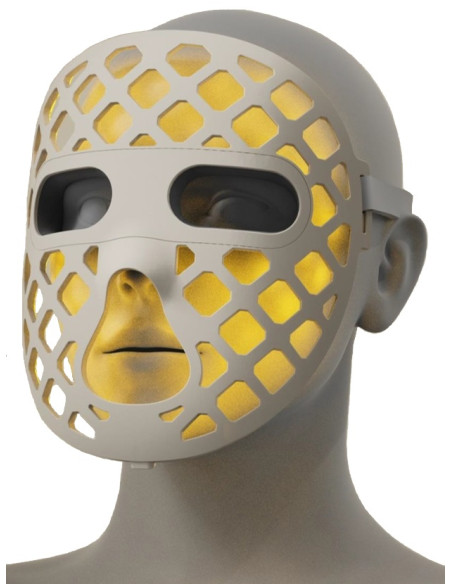 SKEEN LED-maske til foryngelse af ansigts- og øjenområdets hud