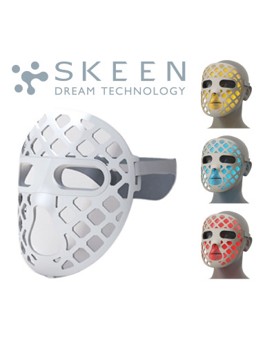 SKEEN LED-maske til foryngelse af...