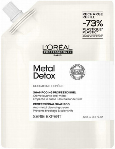 Metal Detox Shampoo 500ml REFILL