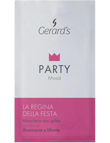 PARTY MOOD Ansigtsmaske, gel, med...