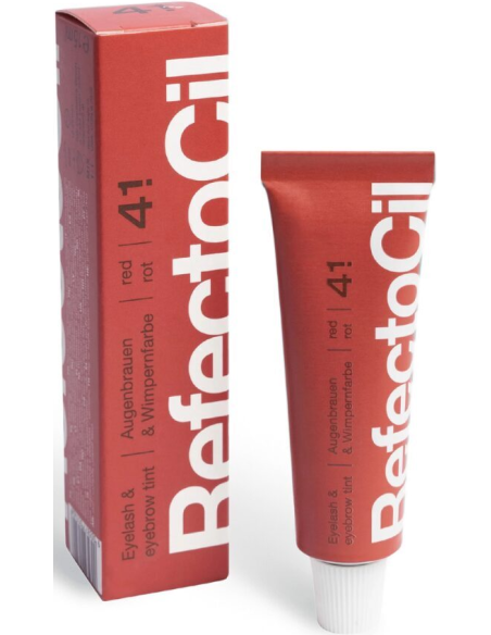 RefectoCil øjenbryns- og vippefarve, rød 4.1, 15ml