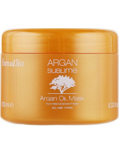 ARGAN SUBLIME Maske med arganolie,...