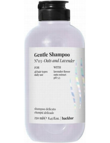 backbar nr. 03 Mild shampoo 250 ml