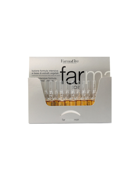 FarmaVita Noir hårstyrkende lotion til mænd 12x8ml