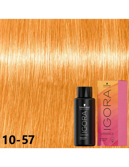 Schwarzkopf IGORA VIBRANCE demipermanent hårfarve 10-57, 60 ml